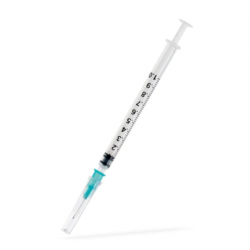 21G Luer lock 1ml Spruta 100st 21G Luer lock 1ml Spruta 100st